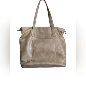 Joy Susan Taupe Women's Tote Bag